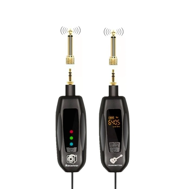 Wireless Guitar Transmitter Receiver with Built-in Rechargeable 500mAh Battery Long Battery Life Guitar Wireless System DXAC
Wireless Guitar Transmitter Receiver with Built-in Rechargeable 500mAh Battery Long Battery Life Guitar Wireless System DXAC