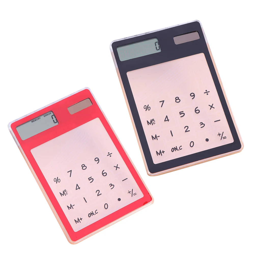 2Pcs Mini Calculator Solar Energy Calculator Accounting Calculator Basic Calculator
2Pcs Mini Calculator Solar Energy Calculator Accounting Calculator Basic Calculator