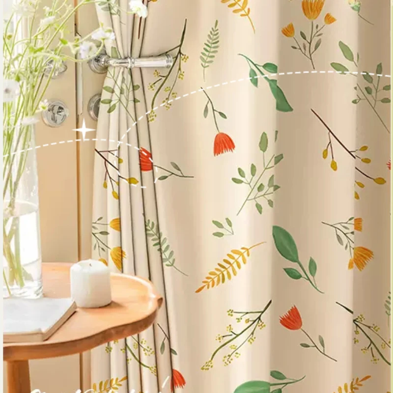 Korean Pastoral Cortinas for Living Dining Room Bedroom Blackout Fresh Cortinas Ameican Retro Cortinas Windows Home Decoration
Korean Pastoral Cortinas for Living Dining Room Bedroom Blackout Fresh Cortinas Ameican Retro Cortinas Windows Home Decoration