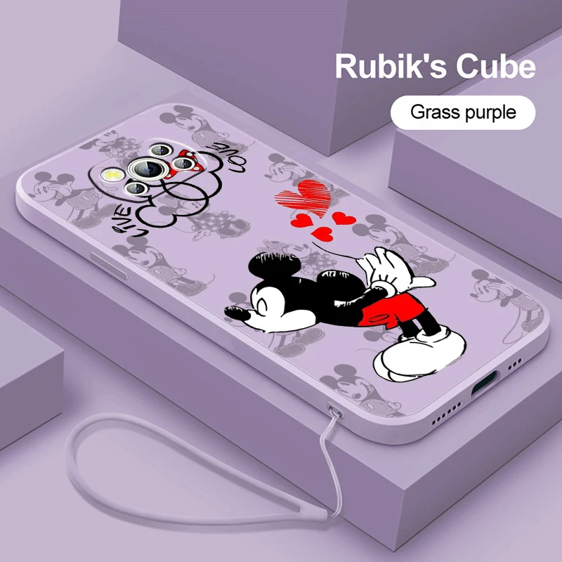 Mickey Minnie Disney Cartoon Liquid Rope Funda Phone Case For Xiaomi Mi Poco X4 X3 C40 C3 M4 M3 F4 F3 GT Pro NFC 5G Back Cover
Mickey Minnie Disney Cartoon Liquid Rope Funda Phone Case For Xiaomi Mi Poco X4 X3 C40 C3 M4 M3 F4 F3 GT Pro NFC 5G Back Cover