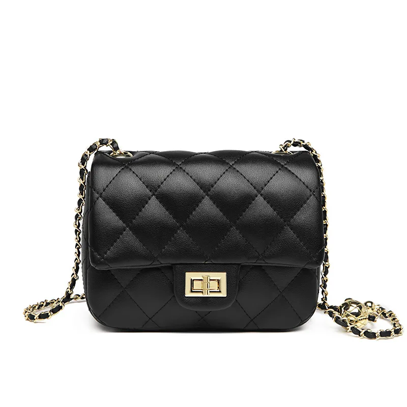 Small Genuine Leather Women Shoulder Bags Diamond Quilted Crossbody Bag With Metal Ball Braided Chain Lock Handbags Purse 2022
Small Genuine Leather Women Shoulder Bags Diamond Quilted Crossbody Bag With Metal Ball Braided Chain Lock Handbags Purse 2022