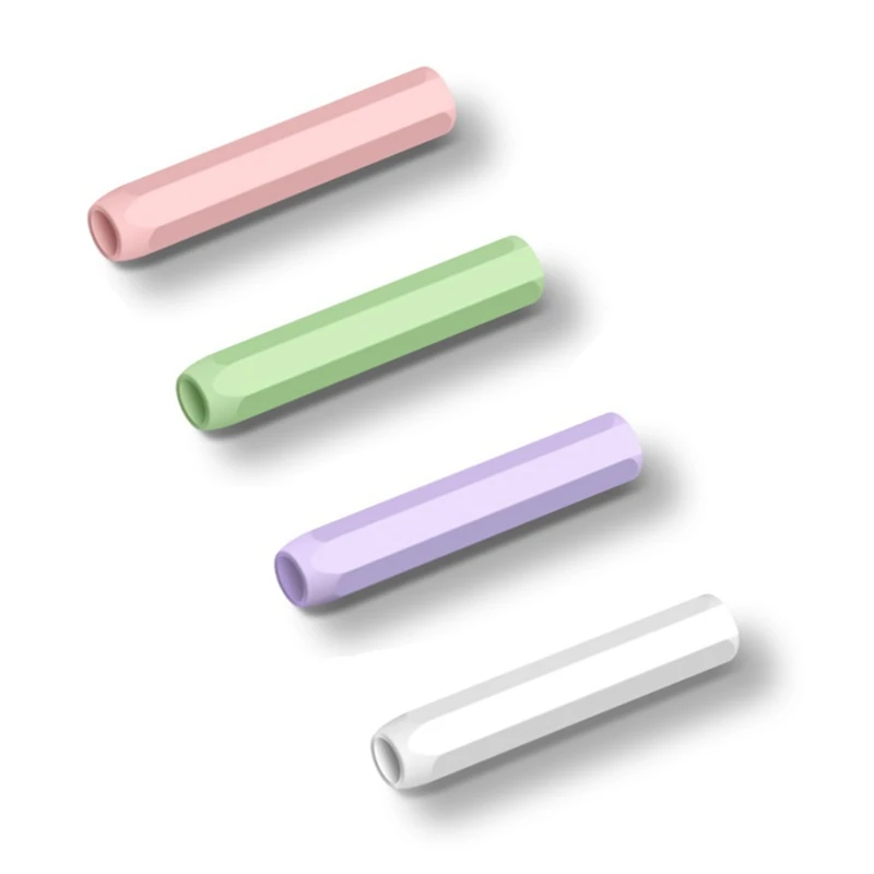 4 Pcs Pen Grip Non-Slip Protective Cover For Apple Pencil 2 Gen, Silicone Easy To Hold The Pen Grip Protective Cover
4 Pcs Pen Grip Non-Slip Protective Cover For Apple Pencil 2 Gen, Silicone Easy To Hold The Pen Grip Protective Cover