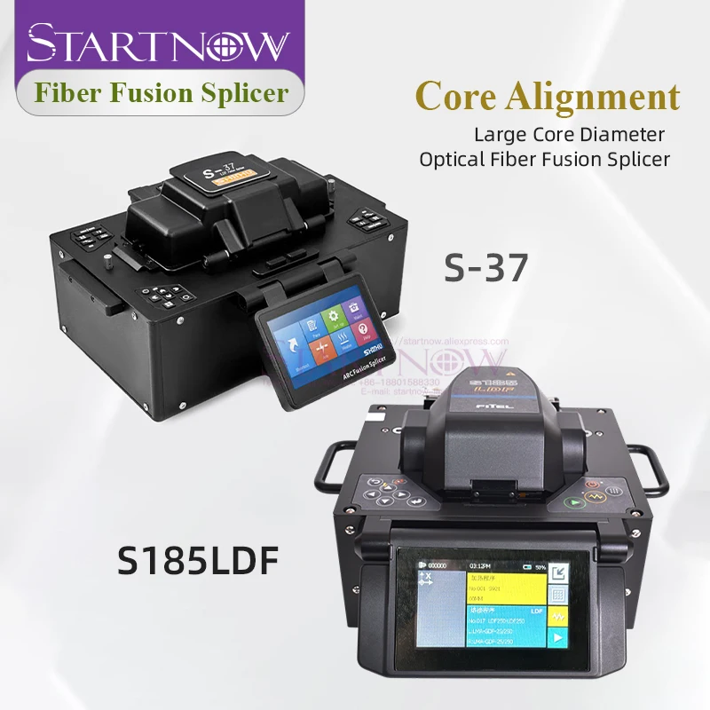 Startnow S185LDF SM&MM High-Index Optical Fiber Fusion Splicer Large Core Aperture Max.900um Welding Splicing Fiber Machine
Startnow S185LDF SM&MM High-Index Optical Fiber Fusion Splicer Large Core Aperture Max.900um Welding Splicing Fiber Machine