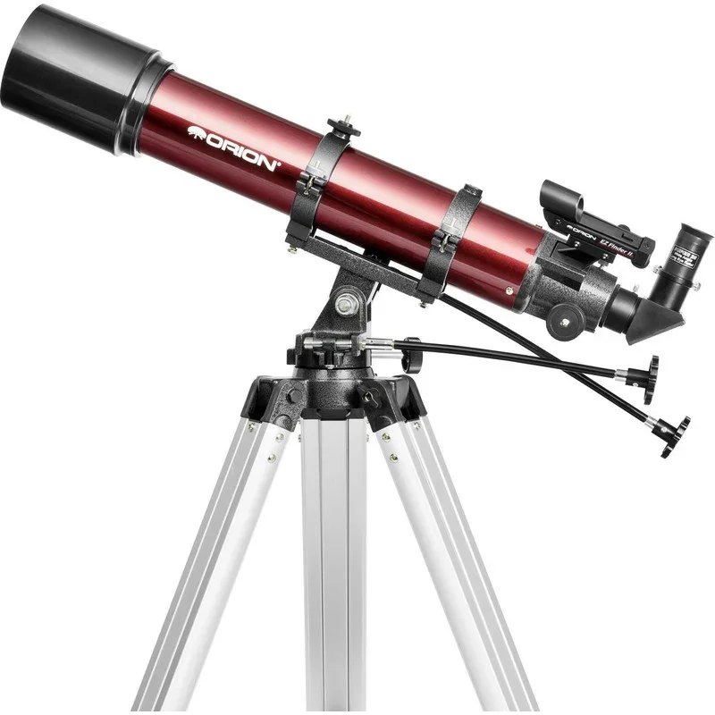 Orion-Burgundy Starblast Refractor Astronomical Telescope, AZ-3 Mount and Tripod, 90mm, F/7.3
Orion-Burgundy Starblast Refractor Astronomical Telescope, AZ-3 Mount and Tripod, 90mm, F/7.3