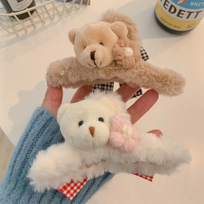 Women Plush Hair Claws Fashion Hair Clips Female Hair Crabs Soft Girl Hairgrips Elegant Headwear Woman Hair Accessories Ornament
Women Plush Hair Claws Fashion Hair Clips Female Hair Crabs Soft Girl Hairgrips Elegant Headwear Woman Hair Accessories Ornament