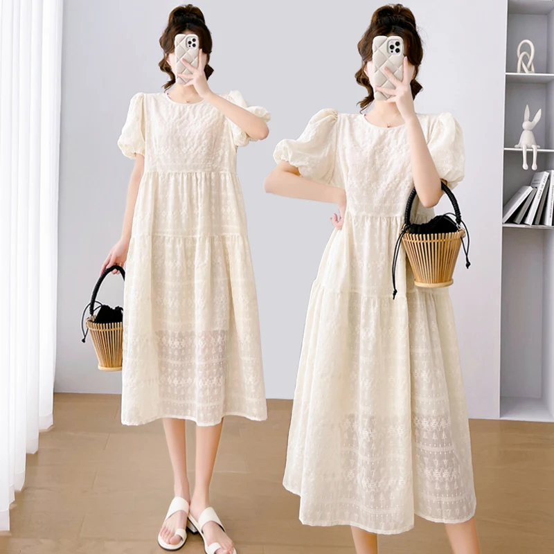 2333# Hollow Out Cotton Maternity Long Dress Summer New Fashion Princess Stylish A Line Clothes for Pregnant Women Pregnancy
2333# Hollow Out Cotton Maternity Long Dress Summer New Fashion Princess Stylish A Line Clothes for Pregnant Women Pregnancy