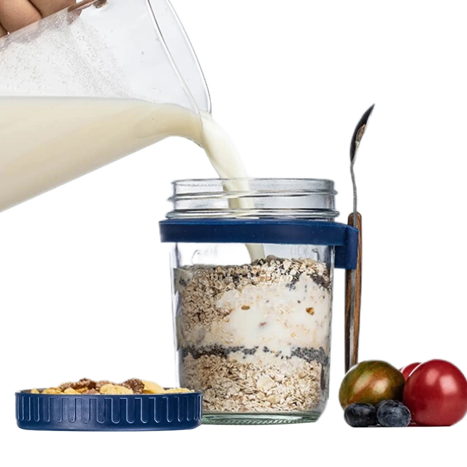 Overnight Oats Jars Portable Oatmeal Container With Measurement Marks 10 Oz Large Capacity Airtight Oatmeal Containers With
Overnight Oats Jars Portable Oatmeal Container With Measurement Marks 10 Oz Large Capacity Airtight Oatmeal Containers With