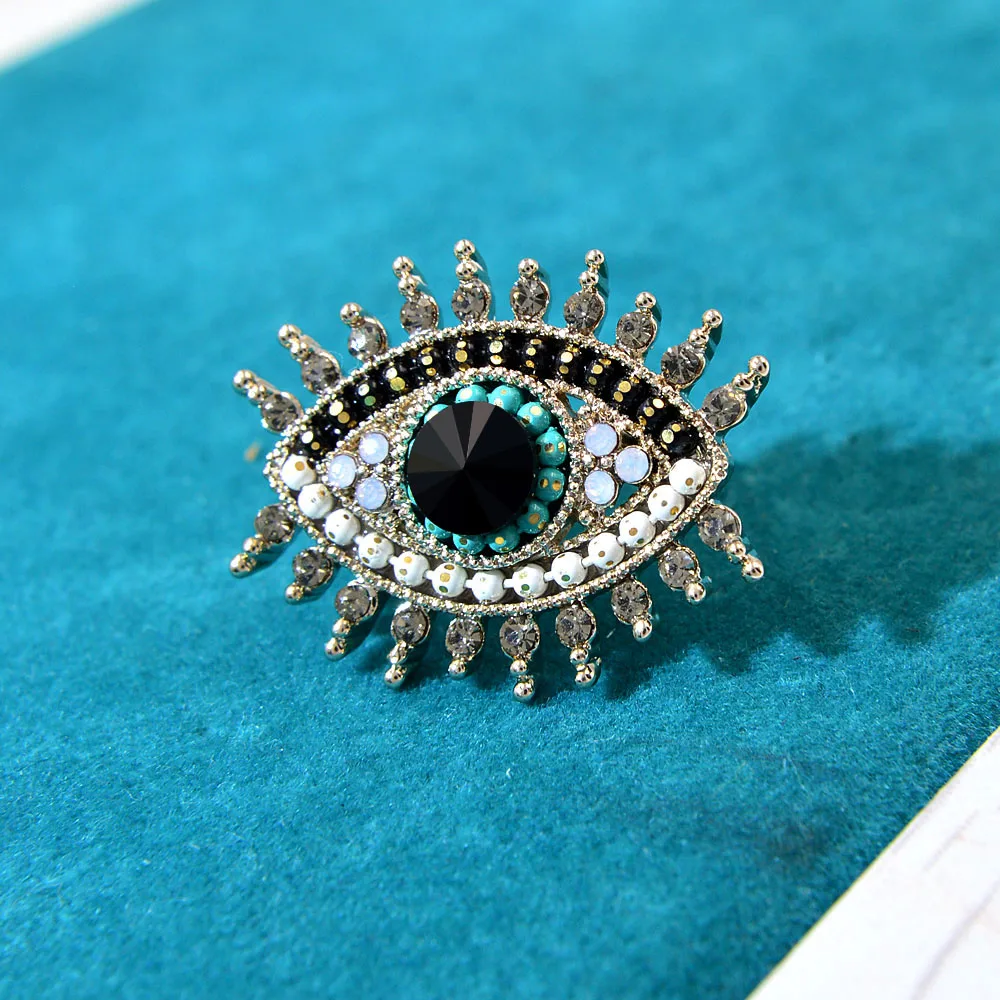 Rhinestone Eye Brooches For Women Eyelash Styling Pins New Design Vintage Fshion Jewelry Evil Eye Brooch Coat Dress Accessories
Rhinestone Eye Brooches For Women Eyelash Styling Pins New Design Vintage Fshion Jewelry Evil Eye Brooch Coat Dress Accessories