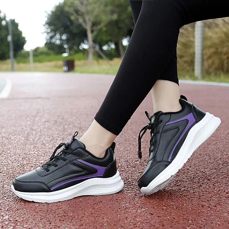 Outdoor All-match Women Sneakers Soft Comfort Wear-resisting Casual Shoes Breathable Lace-up Footwear Stylish Quality
Outdoor All-match Women Sneakers Soft Comfort Wear-resisting Casual Shoes Breathable Lace-up Footwear Stylish Quality