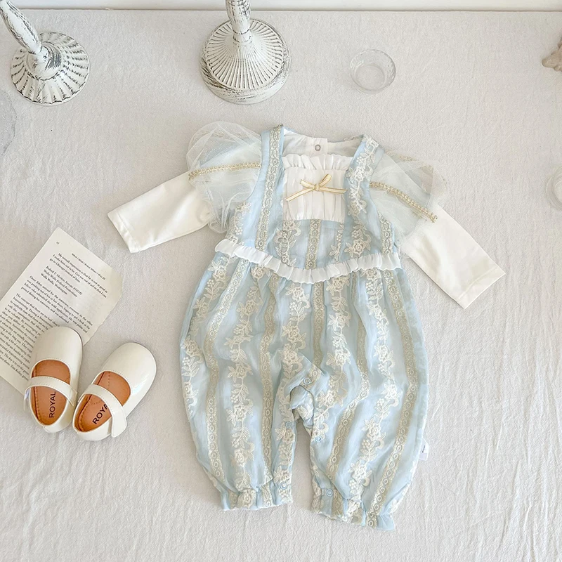 MILANCEL New Spring Baby ClothesToddler Embroidered Rompers Infant Girls Jumpsuits
MILANCEL New Spring Baby ClothesToddler Embroidered Rompers Infant Girls Jumpsuits