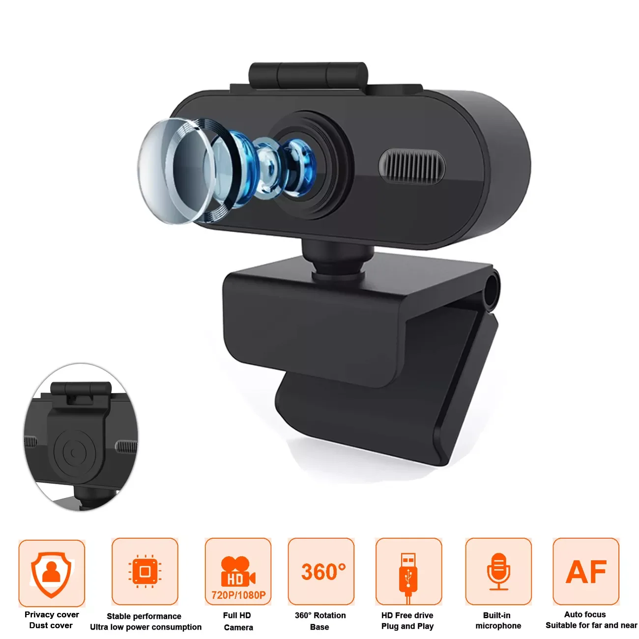 Full hd webcam Mini Computer PC WebCamera with USB Plug for Live Broadcast Video Calling Conference Work webcam streaming
Full hd webcam Mini Computer PC WebCamera with USB Plug for Live Broadcast Video Calling Conference Work webcam streaming