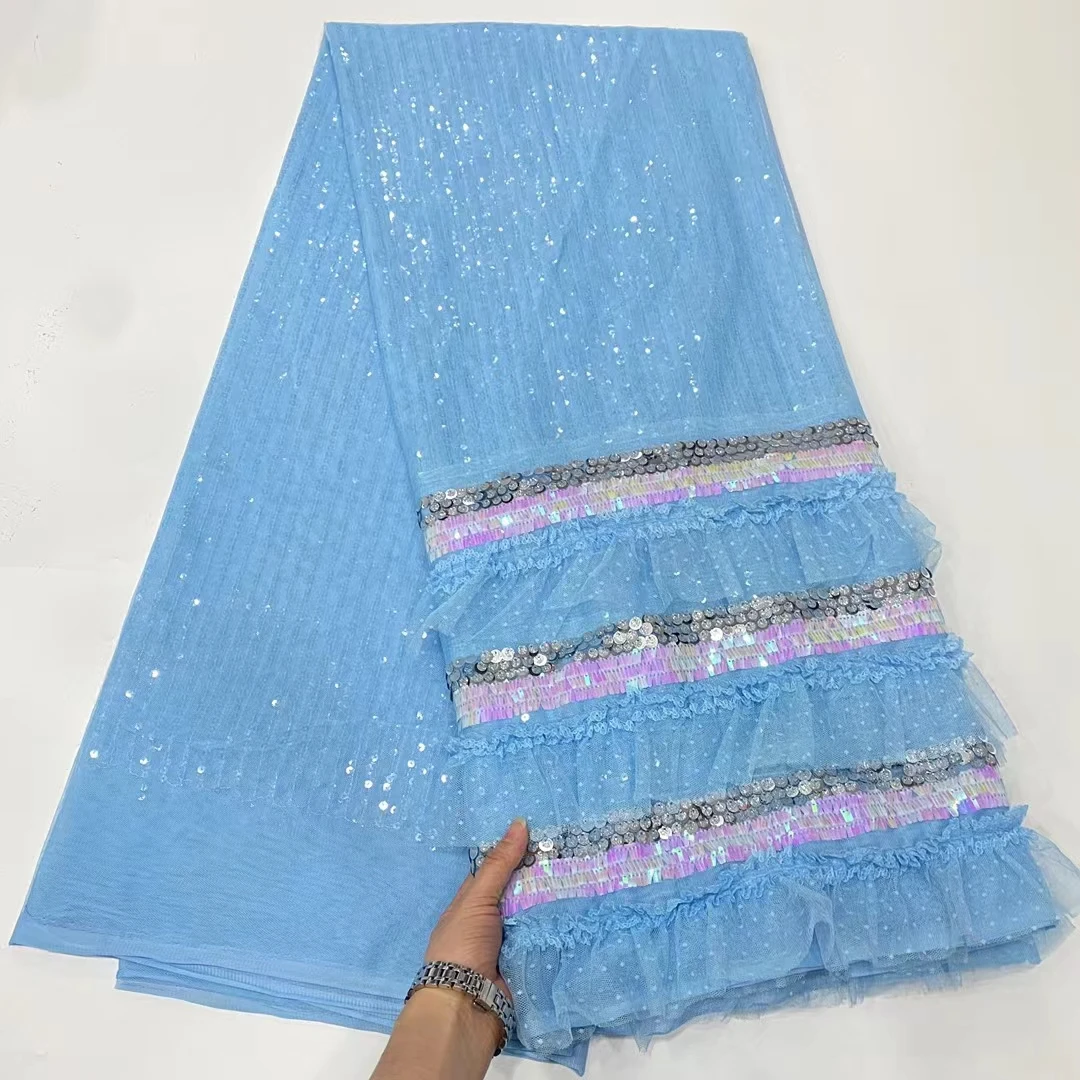 Glitter Latest Nigerian Laces 2022 High Quality African Lace Fabric Sewing Fringe Net Lace With Sequins For Wedding JDPN96
Glitter Latest Nigerian Laces 2022 High Quality African Lace Fabric Sewing Fringe Net Lace With Sequins For Wedding JDPN96