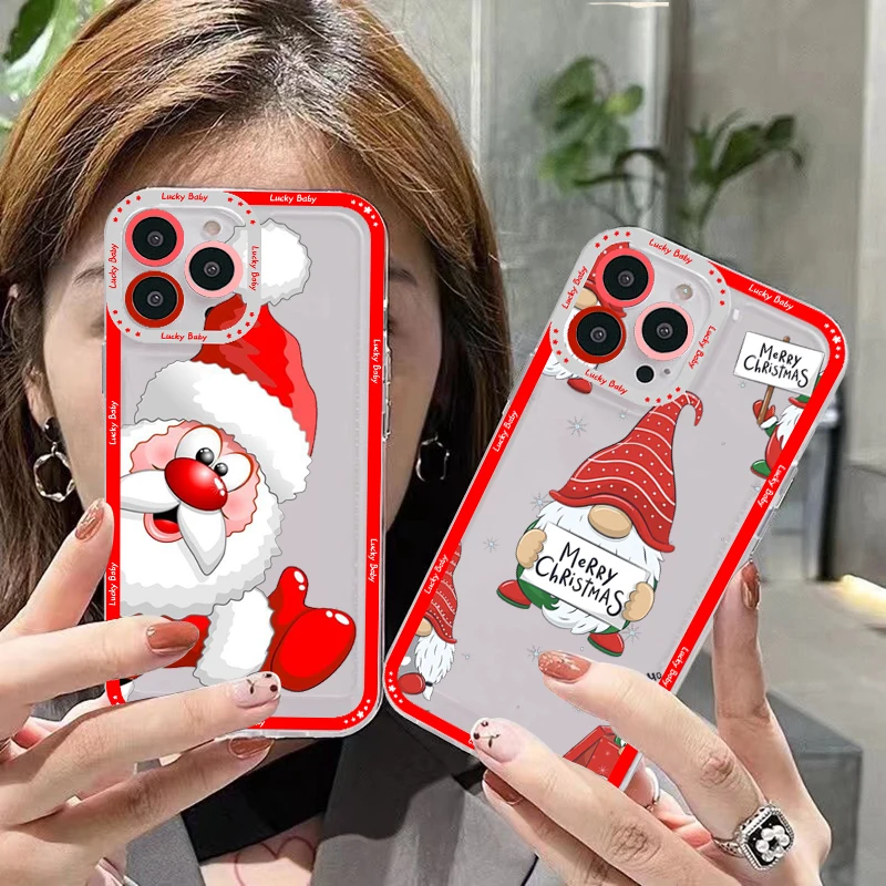 New Year Gifts Snow Elk Merry Christmas Phone Case For IPhone 14 13 12 11 Pro Max Mini X Xs XR 6 7 8 Plus SE Transparent Case
New Year Gifts Snow Elk Merry Christmas Phone Case For IPhone 14 13 12 11 Pro Max Mini X Xs XR 6 7 8 Plus SE Transparent Case