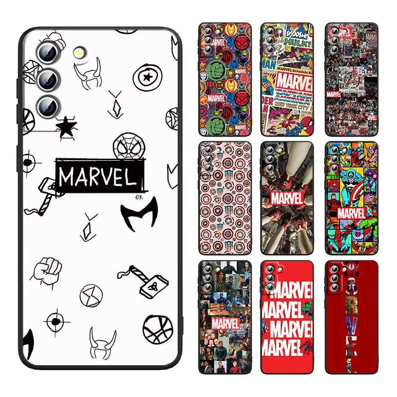 Marvel Avengers Logo cool For Samsung S22 S21 S20 Ultra PRO FE 5G Plus S10e S9 S8 S7 S6 Plus Edge Black Silicone Phone Case Capa
Marvel Avengers Logo cool For Samsung S22 S21 S20 Ultra PRO FE 5G Plus S10e S9 S8 S7 S6 Plus Edge Black Silicone Phone Case Capa
