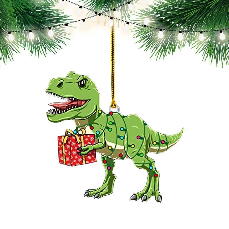2023 Christmas Dinosaur Pendant Acrylic Christmas Tree Decoration Dinosaur Hanging Ornaments Home Christmas Decoration
2023 Christmas Dinosaur Pendant Acrylic Christmas Tree Decoration Dinosaur Hanging Ornaments Home Christmas Decoration