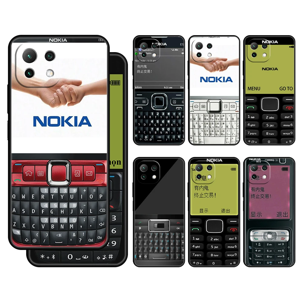 Retro Old Classic Nokia Case Cover for Xiaomi Mi 12 11 Lite 11T 9T 10T Note 10 K40 Pro K50 K40s Gaming Soft Bag TPU Funda Matte
Retro Old Classic Nokia Case Cover for Xiaomi Mi 12 11 Lite 11T 9T 10T Note 10 K40 Pro K50 K40s Gaming Soft Bag TPU Funda Matte