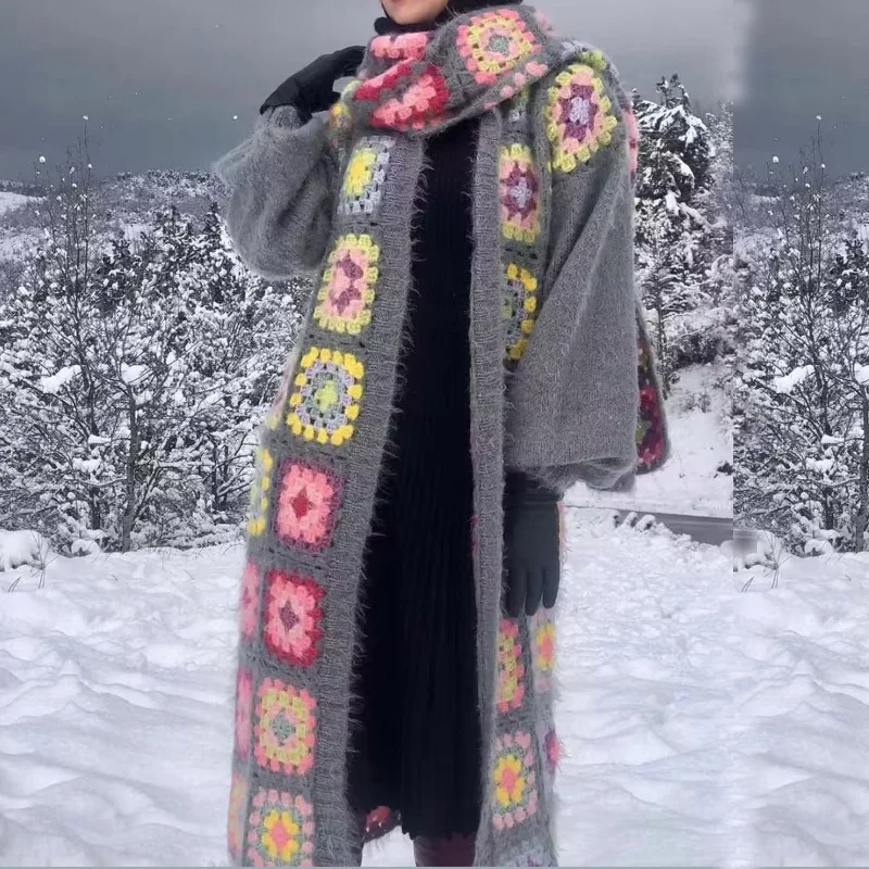 Женский длинный кардиган в этническом стиле TEELYNN, свободные свитера в стиле бохо с круглым вырезом и длинным рукавом, осенний свитер 2022, винтажный джемпер оверсайз
Женский длинный кардиган в этническом стиле TEELYNN, свободные свитера в стиле бохо с круглым вырезом и длинным рукавом, осенний свитер 2022, винтажный джемпер оверсайз
