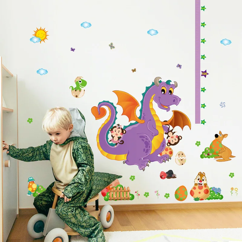 Cartoon Height Wall Stickers for Kids Children's Room Kindergarten Wall Decor Large Poster Mural Waterproof Removable Wallpapers
Cartoon Height Wall Stickers for Kids Children's Room Kindergarten Wall Decor Large Poster Mural Waterproof Removable Wallpapers