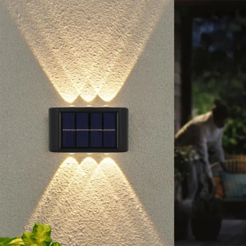 4pcs Solar Wall Light Outdoor Waterproof Balcony Wall Lights for Courtyard Street Landscape Garden Decor Lamp Solar Wall Lamp
4pcs Solar Wall Light Outdoor Waterproof Balcony Wall Lights for Courtyard Street Landscape Garden Decor Lamp Solar Wall Lamp