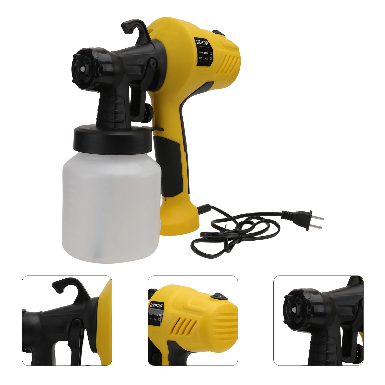 400W Removable High Preesure Electric Paint Sprayer Formaldehyde Spraying Tool Latex Paint Sprayer with US Plug 
400W Removable High Preesure Electric Paint Sprayer Formaldehyde Spraying Tool Latex Paint Sprayer with US Plug