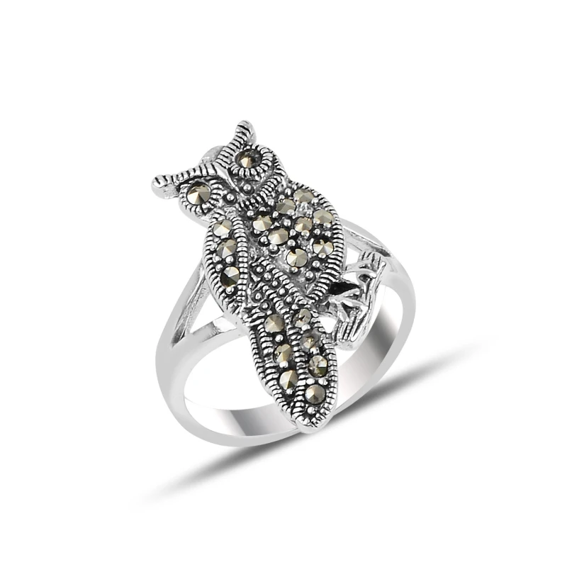 Серебряное кольцо в виде птицы 
Серебряное кольцо в виде птицы