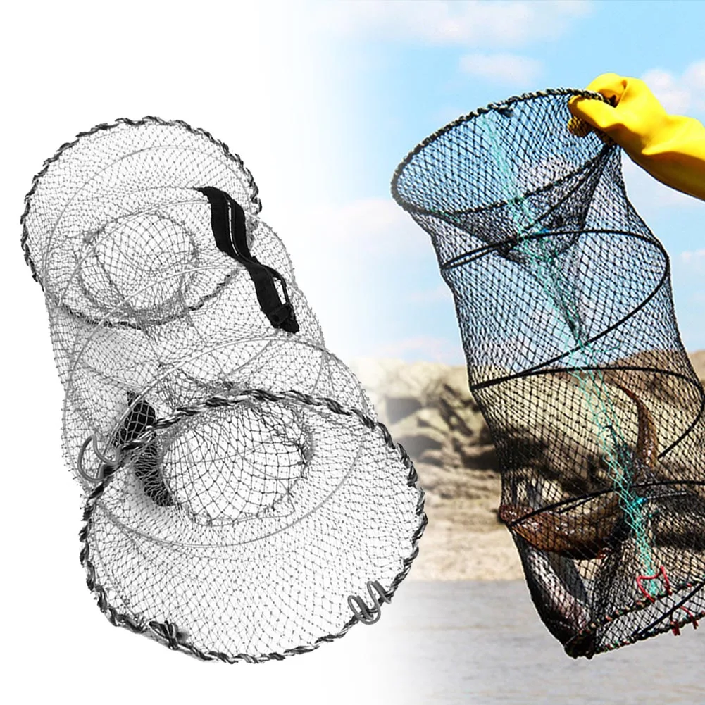 2023 Hot Fishing Net Foldable Portable Dip Net Fish Cage Nylon Steel Wire Fishing Pot Prawn Hand Trap Fishing Network Trap Cage
2023 Hot Fishing Net Foldable Portable Dip Net Fish Cage Nylon Steel Wire Fishing Pot Prawn Hand Trap Fishing Network Trap Cage