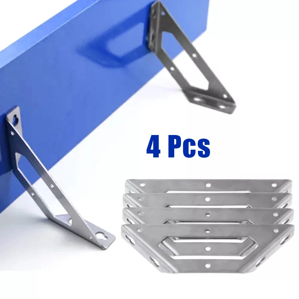 4PCS Stainless Steel Angle Corner Brackets Fasteners Protector Right Angle Corner Stand Supporting Universal Furniture Hardware
4PCS Stainless Steel Angle Corner Brackets Fasteners Protector Right Angle Corner Stand Supporting Universal Furniture Hardware