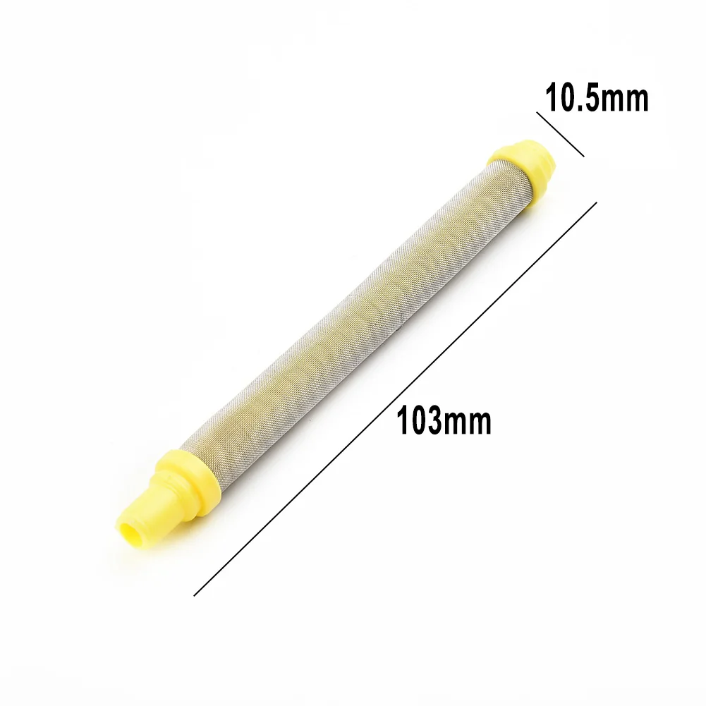 Repair Tools 5pcs 100Mesh Airless Spray Gun Filter Tool YELLOW Filter Insert 304 Stainless Steel Gun Filter For Various Models
Repair Tools 5pcs 100Mesh Airless Spray Gun Filter Tool YELLOW Filter Insert 304 Stainless Steel Gun Filter For Various Models
