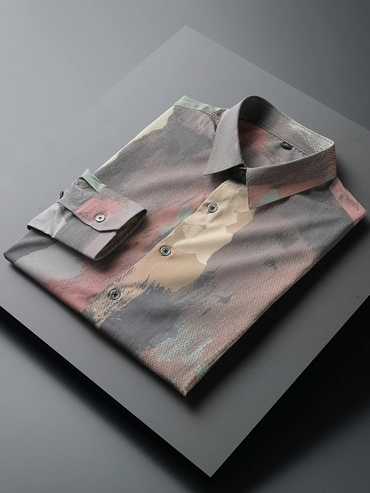 Men's Clothing 2022 Spring New Casual Slim Fit Long Sleeve Printing Polo Shirt Male Social Fashion Comfortable Tops Shirts L209
Men's Clothing 2022 Spring New Casual Slim Fit Long Sleeve Printing Polo Shirt Male Social Fashion Comfortable Tops Shirts L209