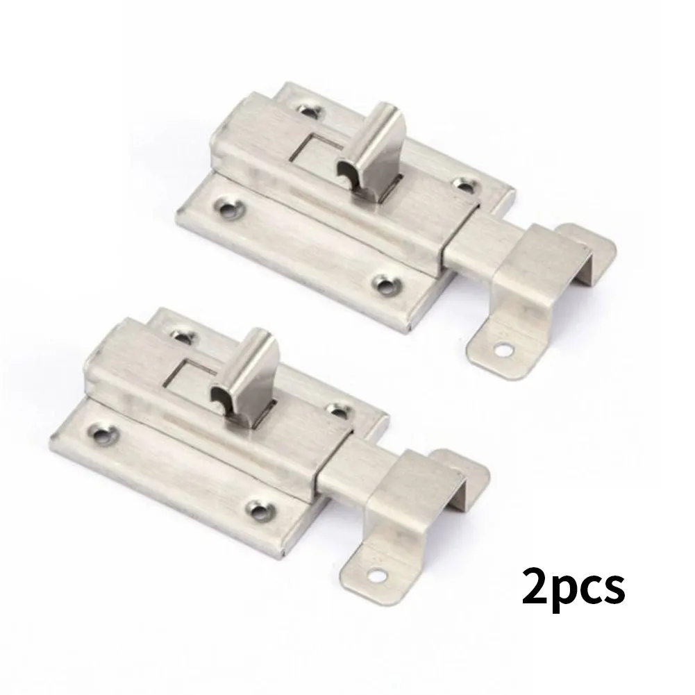 2Pcs Stainless Steel Slide Bolt Bathroom Bedroom Toilet Door Sliding Lock For Home Hardware Gate Safety Door Bolt Latch Lock
2Pcs Stainless Steel Slide Bolt Bathroom Bedroom Toilet Door Sliding Lock For Home Hardware Gate Safety Door Bolt Latch Lock