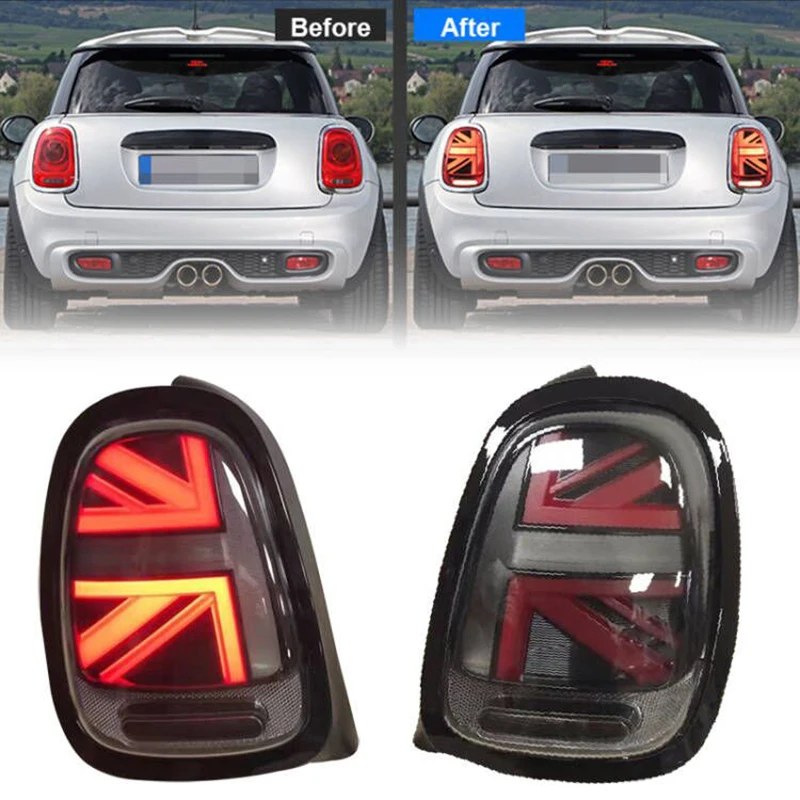 Full LED Tail Lights Red/Smoke Lens Fits For Mini Cooper F55 F56 F57 2014-2020 Car Styling LED Tail Lamps
Full LED Tail Lights Red/Smoke Lens Fits For Mini Cooper F55 F56 F57 2014-2020 Car Styling LED Tail Lamps