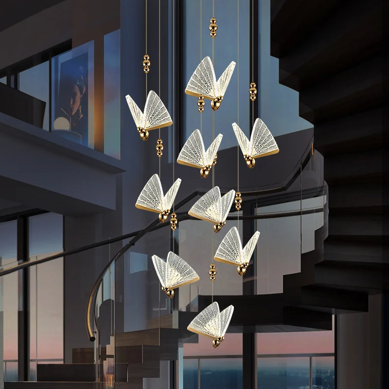 2023 Villa Stair Living Room Butterfly Rope Lamp Chandelier Dining Room Bedroom Bedside Decorative Lighting Study Ceiling Light
2023 Villa Stair Living Room Butterfly Rope Lamp Chandelier Dining Room Bedroom Bedside Decorative Lighting Study Ceiling Light