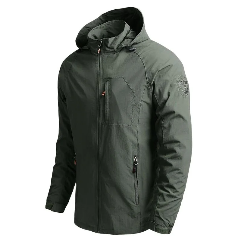 Men Outdoor Hiking Jackets Waterproof Hooded Windbreaker Coat Men 2022 Autumn New Casual Jacket Tactics Military Jackets Men 5XL
Men Outdoor Hiking Jackets Waterproof Hooded Windbreaker Coat Men 2022 Autumn New Casual Jacket Tactics Military Jackets Men 5XL