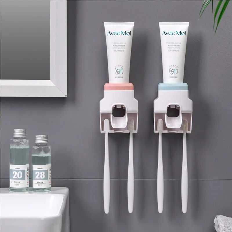 Bathroom Automatic Toothpaste Disp Waterproof Lazy Toothpaste Squeezer Toothbrush Holder Automatic Squeezer Bathroom Products
Bathroom Automatic Toothpaste Disp Waterproof Lazy Toothpaste Squeezer Toothbrush Holder Automatic Squeezer Bathroom Products