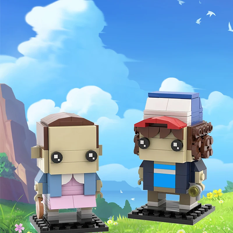 MOC Mini Building Blocks Kit Cartoon Figures Characters Stranger Bricksheadz Collection Bricks Model Assemble Kids Toy Gifts
MOC Mini Building Blocks Kit Cartoon Figures Characters Stranger Bricksheadz Collection Bricks Model Assemble Kids Toy Gifts