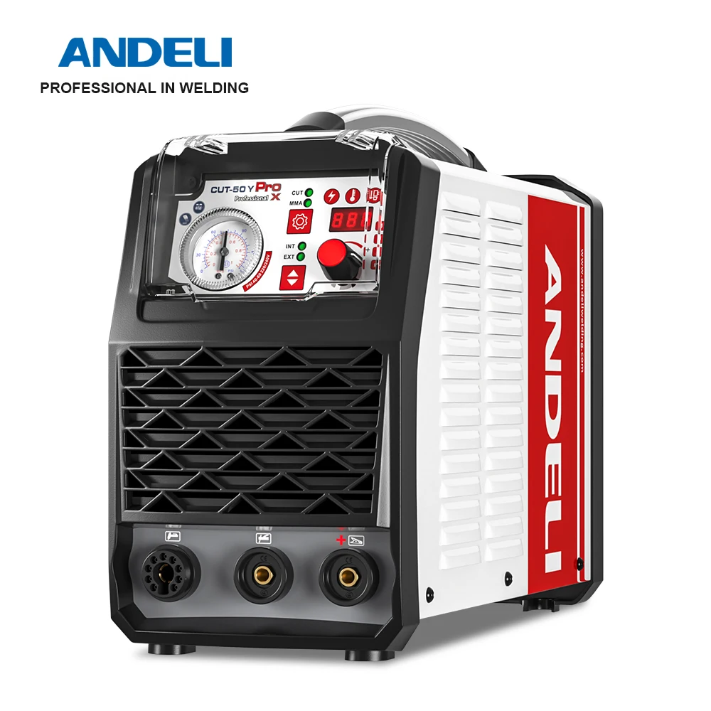 Аппарат для плазменной резки ANDELI CUT-50Y Pro X, встроенный воздушный насос, Бесконтактный плазменный резак для резки
Аппарат для плазменной резки ANDELI CUT-50Y Pro X, встроенный воздушный насос, Бесконтактный плазменный резак для резки