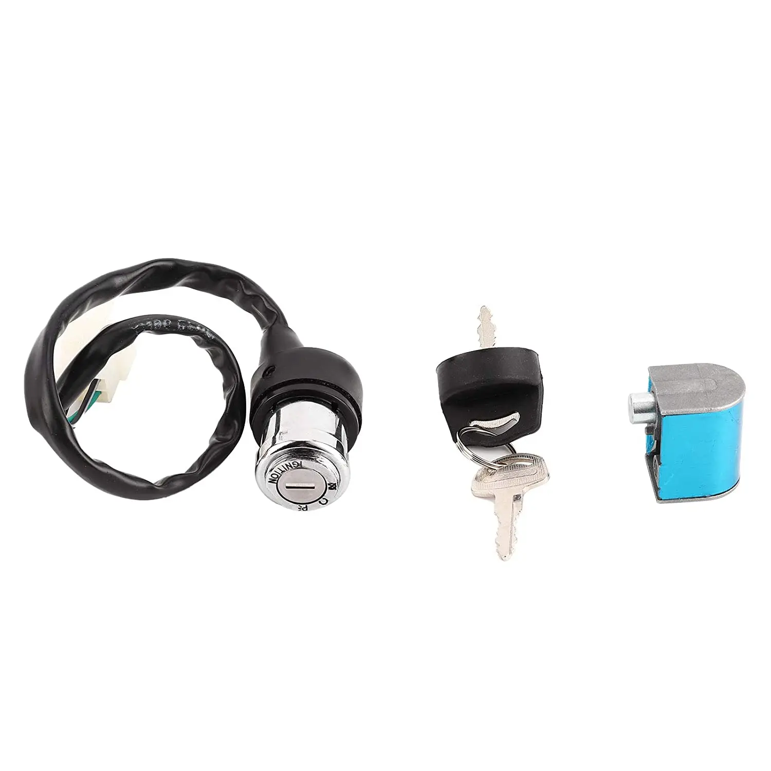 Motorcycle Ignition Switch Ignition Switch, Motorbike Ignition Switch Switch with Keys for CFMOTO CF188 CF500 CF600 500cc 600cc
Motorcycle Ignition Switch Ignition Switch, Motorbike Ignition Switch Switch with Keys for CFMOTO CF188 CF500 CF600 500cc 600cc