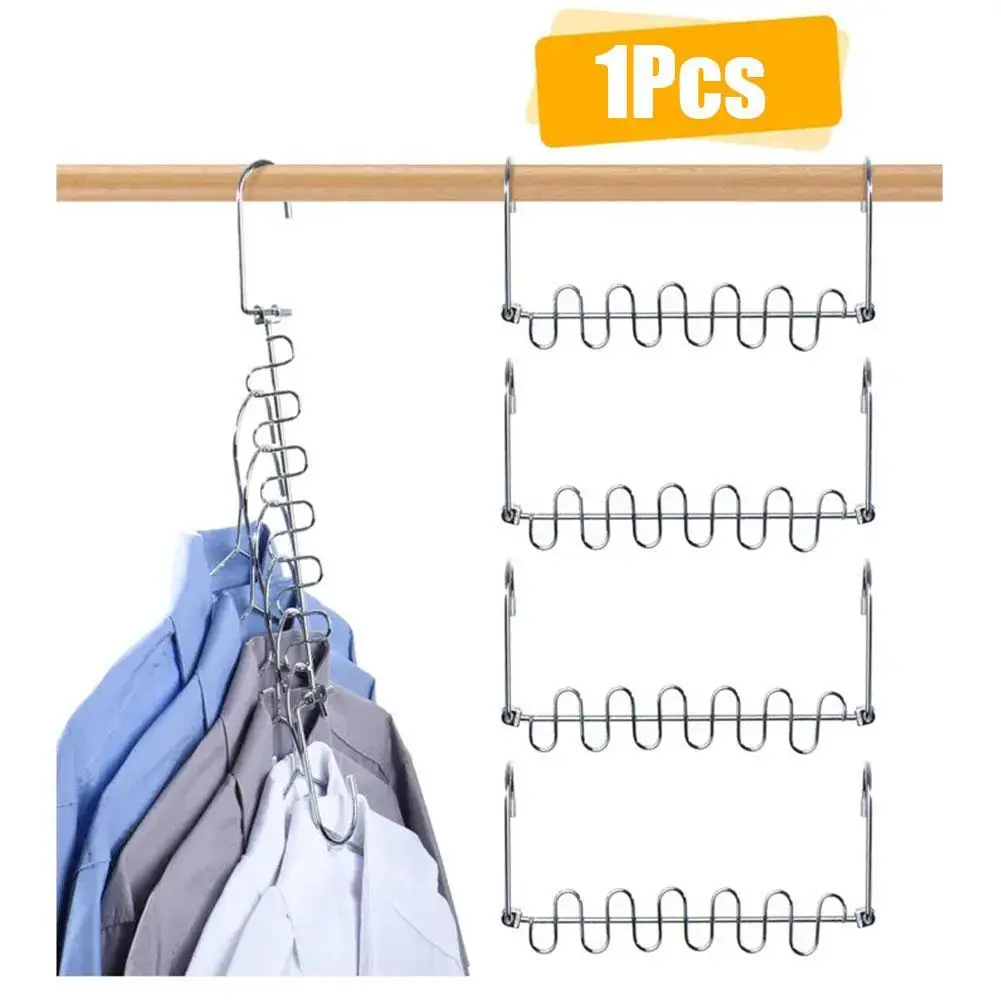 Multi-port Support Clothes Hangers Magic Space Saving Hanger Metal Closet Clothe Clothes Rack Drying Hanger Storage Hangers
Multi-port Support Clothes Hangers Magic Space Saving Hanger Metal Closet Clothe Clothes Rack Drying Hanger Storage Hangers