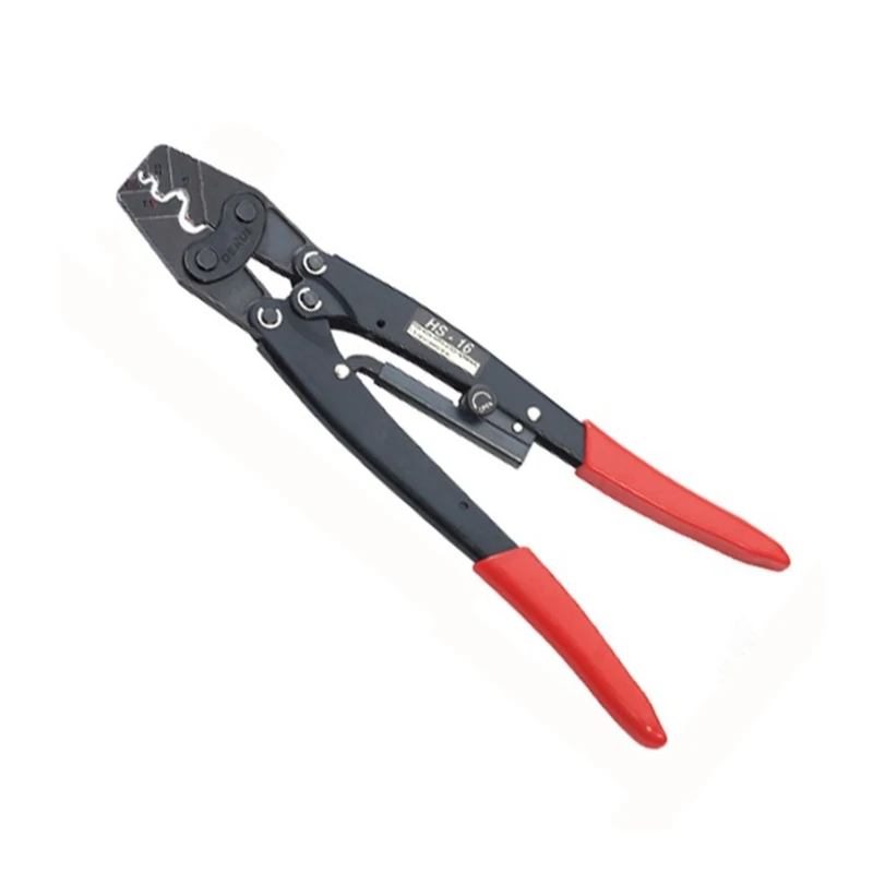 HS16 Ratchet Bare Terminal Crimping Pliers Insulating Crimping Pliers Crimping Capacity 1.25-16mm2
HS16 Ratchet Bare Terminal Crimping Pliers Insulating Crimping Pliers Crimping Capacity 1.25-16mm2