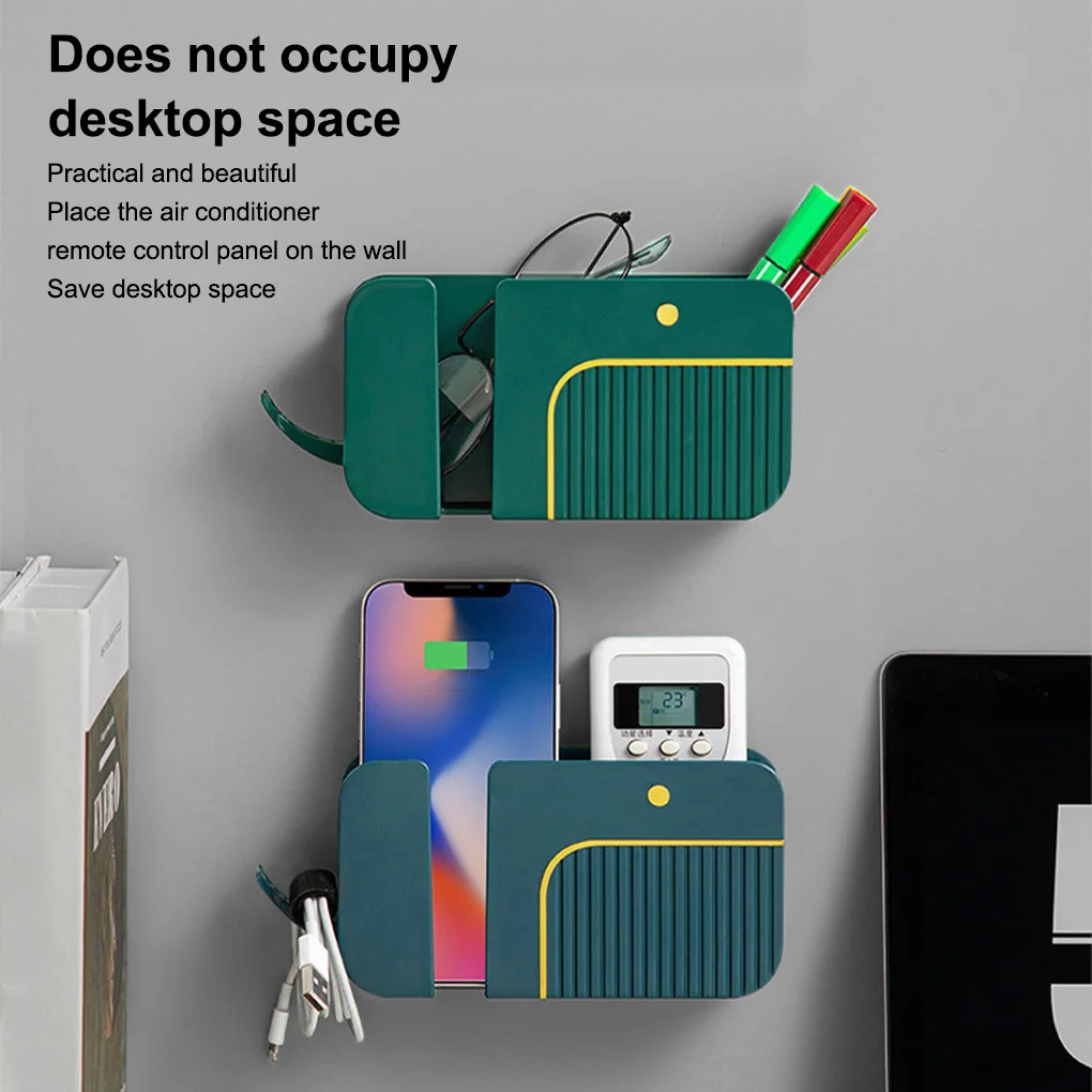 Wall Mounted Storage Box Remote Control Mobile Phone Charging Holder Office Bedroom Bathroom Kitchen Organizing Stand
Wall Mounted Storage Box Remote Control Mobile Phone Charging Holder Office Bedroom Bathroom Kitchen Organizing Stand