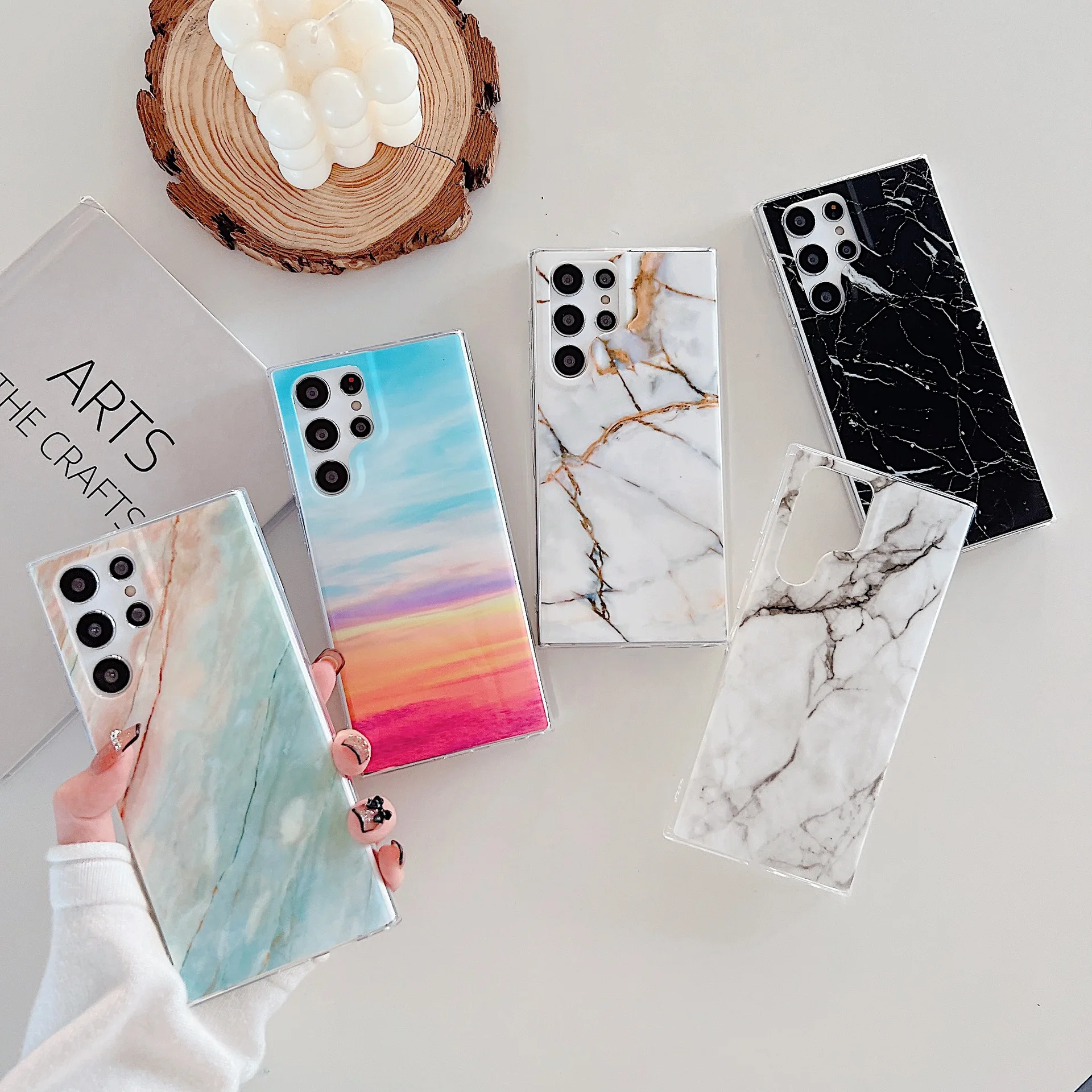 Новый мраморный чехол для телефона Samsung A51 A52 A71 Samsung S22 S21 S20 Ultra Plus Note 20, защитный чехол
Новый мраморный чехол для телефона Samsung A51 A52 A71 Samsung S22 S21 S20 Ultra Plus Note 20, защитный чехол
