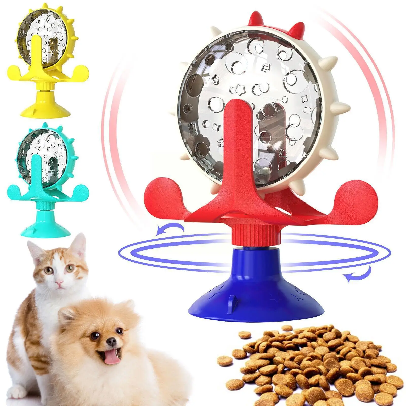 Windmill Toys Interactive Treat Leaking Toy For Small Dogs Playing Training Toys Slow Dog Feeder Pet Products Acces X1d8 
Windmill Toys Interactive Treat Leaking Toy For Small Dogs Playing Training Toys Slow Dog Feeder Pet Products Acces X1d8