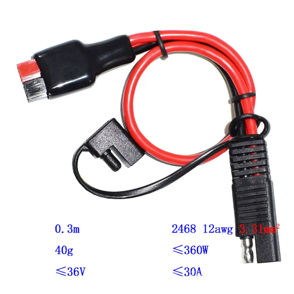 Перезаряжаемый флюс до 30 А для Anderson 0,3 м 2 * 14AWG 30A для батарей к кабелю адаптера Anderson трактора
Перезаряжаемый флюс до 30 А для Anderson 0,3 м 2 * 14AWG 30A для батарей к кабелю адаптера Anderson трактора