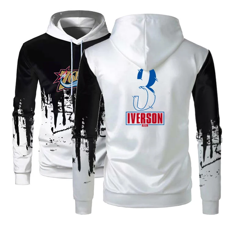 202 Hoodies Mens New American Basketball Jerseys Clothes Philadelphia 76ers Allen Iverson #3 Sweatshirt High Street Streetwear
202 Hoodies Mens New American Basketball Jerseys Clothes Philadelphia 76ers Allen Iverson #3 Sweatshirt High Street Streetwear