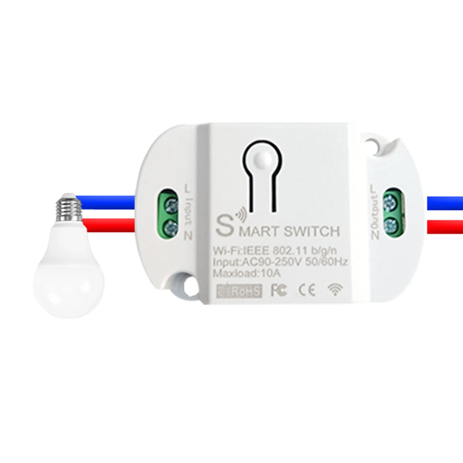 Mini Smart Mini Smart Module Mini WiFi 2.4G Switches DIY Switch Supports 2 Way Control Wireless Relay Remote Control ForGoogle
Mini Smart Mini Smart Module Mini WiFi 2.4G Switches DIY Switch Supports 2 Way Control Wireless Relay Remote Control ForGoogle