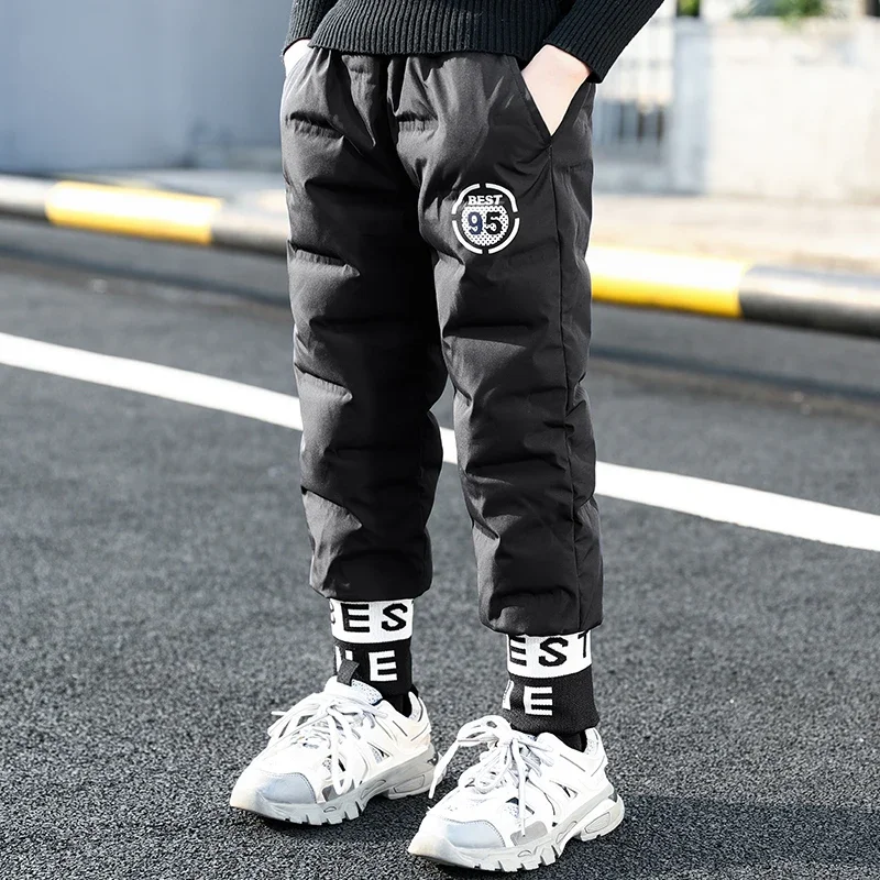 4-12 Years Old Boys Padded Trousers Child Letter Winter Warm Pants Boys Black Cotton Pants Youth Boys Thickened Loose Trousers
4-12 Years Old Boys Padded Trousers Child Letter Winter Warm Pants Boys Black Cotton Pants Youth Boys Thickened Loose Trousers