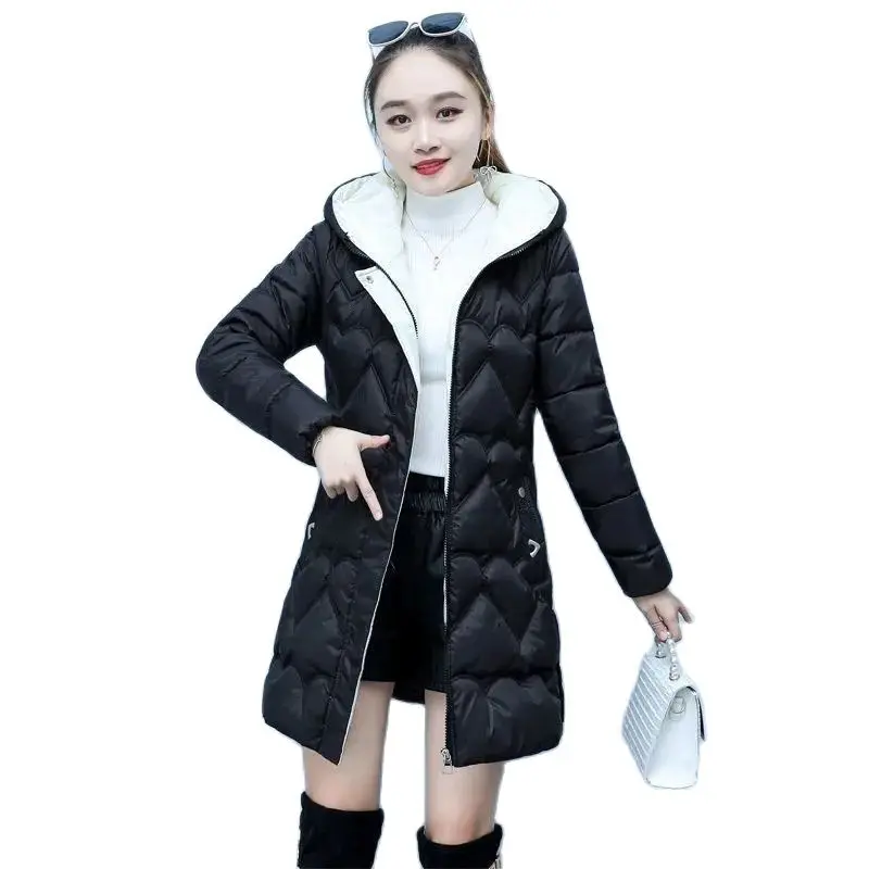 Women's Fashion Long Autumn And Winter Clothes New Western Style Waist Warm Cover Belly Slim Thin Cotton-padded Jacket WomanTide
Women's Fashion Long Autumn And Winter Clothes New Western Style Waist Warm Cover Belly Slim Thin Cotton-padded Jacket WomanTide
