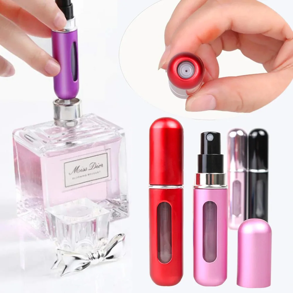 5Pcs 5ml Bottom Filled Perfume Bottle Cosmetics Sub-Bottling Atomizer Portable Refillable Spray Empty Container Bottle perfume
5Pcs 5ml Bottom Filled Perfume Bottle Cosmetics Sub-Bottling Atomizer Portable Refillable Spray Empty Container Bottle perfume