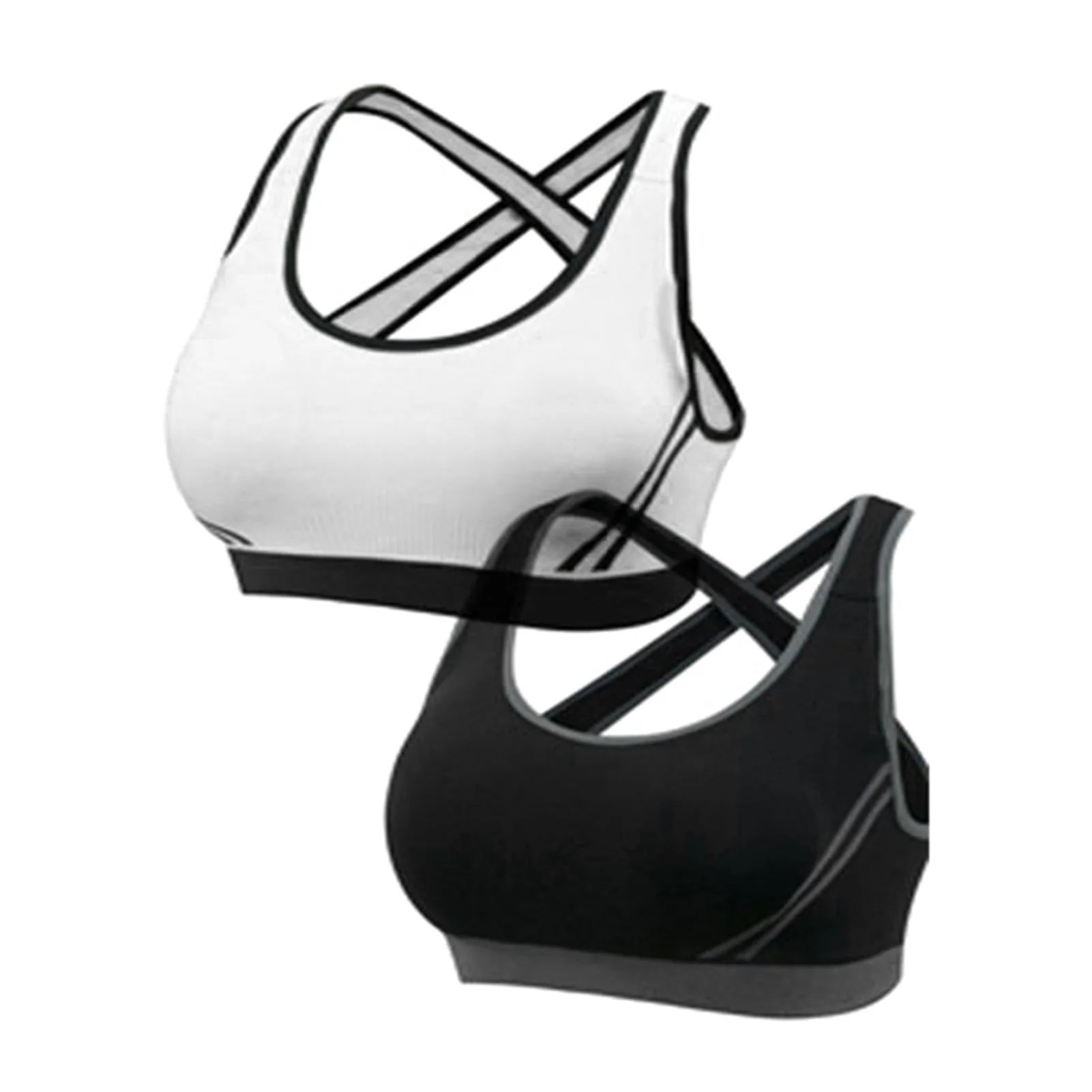 2pcs/set Washable Padded Elastic Sports Bra Sexy Running Accessories Back Cross Yoga Fitness Soft For Women Comfortable Support
2pcs/set Washable Padded Elastic Sports Bra Sexy Running Accessories Back Cross Yoga Fitness Soft For Women Comfortable Support