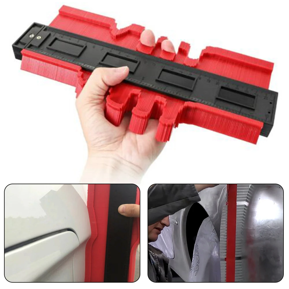 1Pcs Car Body Panel Sheet Metal Ruler Tool Shape Contour Profile Gauge Duplicator Ruler Car Arc Surface Dent Measurement Tool
1Pcs Car Body Panel Sheet Metal Ruler Tool Shape Contour Profile Gauge Duplicator Ruler Car Arc Surface Dent Measurement Tool